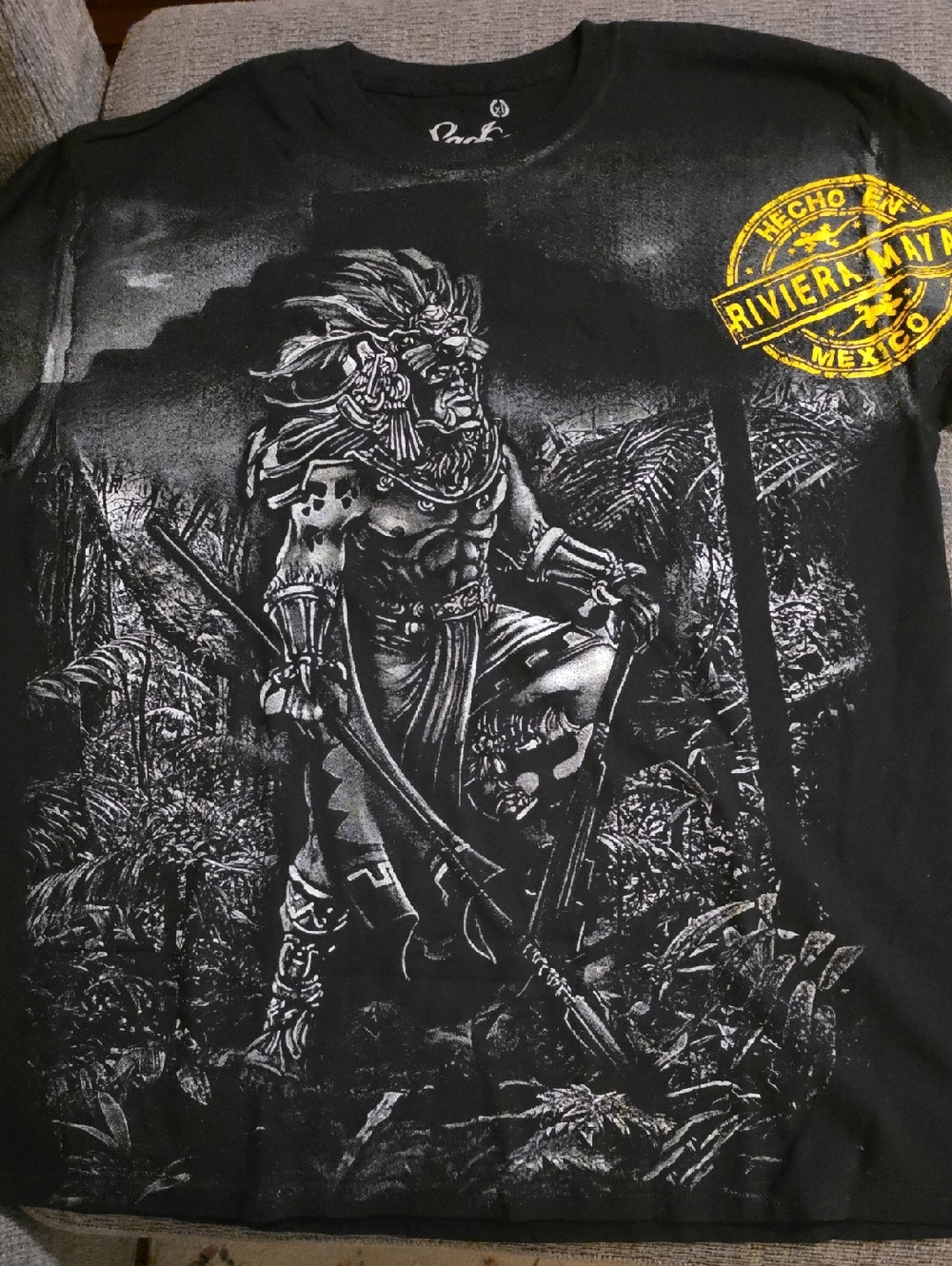 Mens XL Rivier Maya, Mexico Tee
